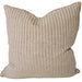 Clara Linen Blend Cushion 55cm Square - Light Cream | Latte