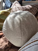 Zoe Linen Blend Texture Round 30cm Diameter | Oatmeal