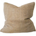 Summer Solace Cushion 55cm Square Ochre Stripe | Natural