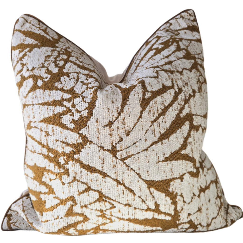 Ada Cushion 55cm square - Rust Floral