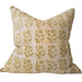 Batik Cotton Cushion 55cm Square - Leaf