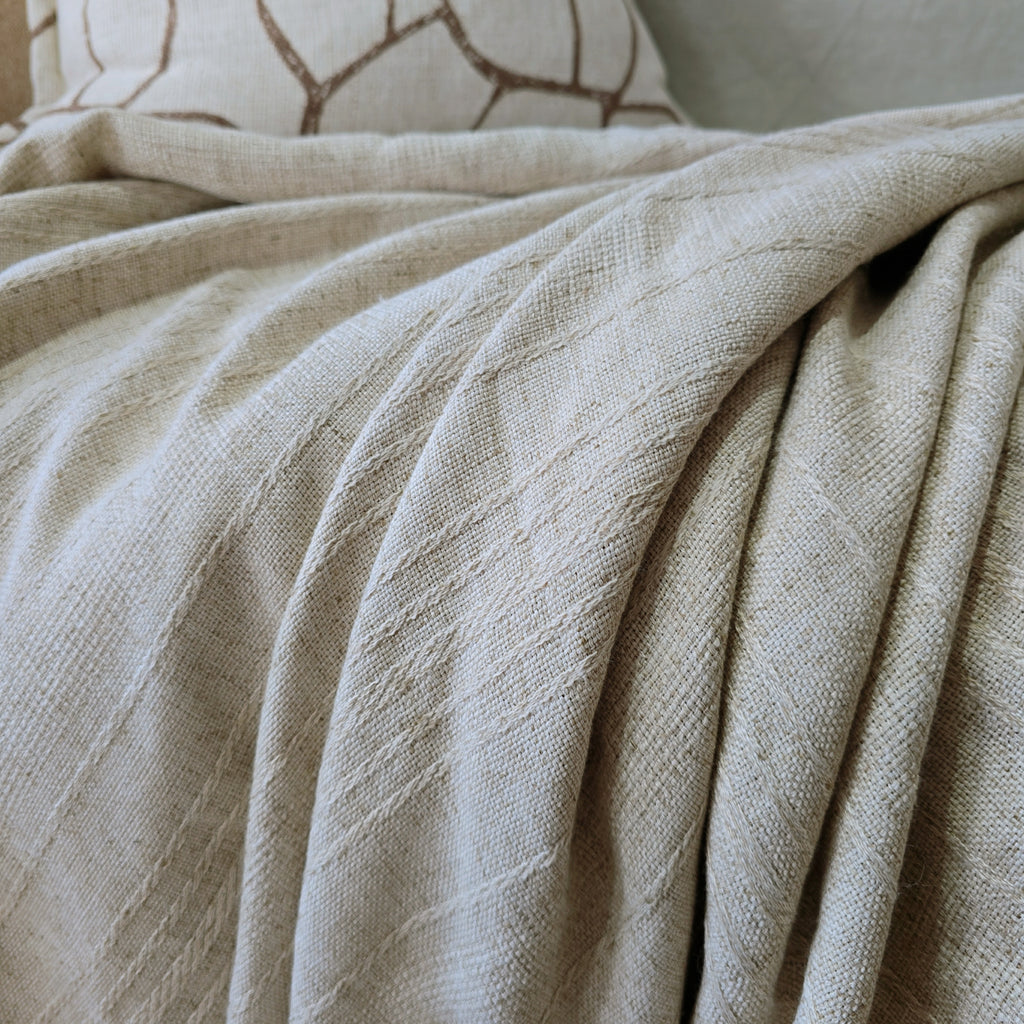 Libbie Bedcover Massive Throw 150x230cm - Oatmeal