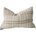 The Grounded Hand-loomed Rustic Texture Pure French Linen 40x60cm Lumbar - Chunky Basketweave