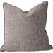 Sienna Velvet Cushion 55cm Square - Charcoal