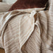 Bailey Jacquard Cushion Long Lumbar 40x90cm - Natural | Brown