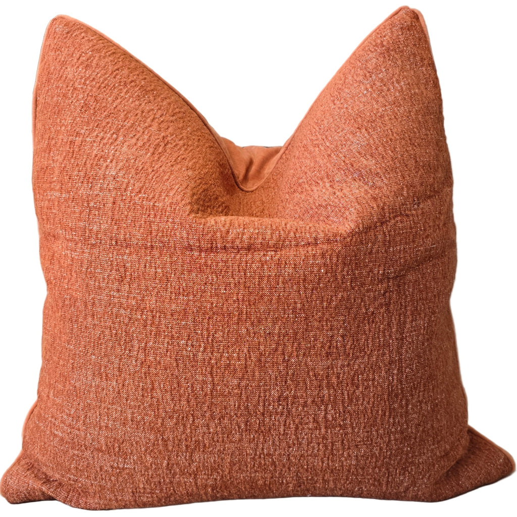 Roxanne Cushion 55cm Square | Burnt Orange