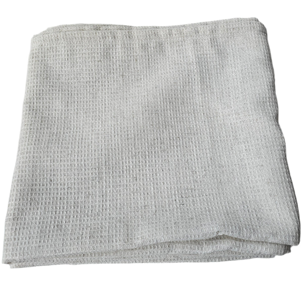 Dariana Linen Blend Throw 150cm x 240cm - Off White