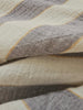 Eloise Cotton Massive Throw 150cm x 230cm - Stone Blue Grey | Turmeric | Cream White