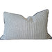 Remi Cushion 40x60cm Lumbar - Navy Blue Striped