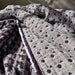 Aiyana Muslin Cotton Reversible Throw Blanket 150x200cm - Charcoal
