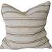 Savannah Cushion 55cm Square - Rust Terracotta | Subtle Brown