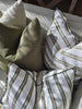 PREORDER MID AUGUST DROP | Dariana Linen Blend Cushion 50cm Square - Olive Green