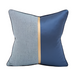Alboran Sea Cushion 50cm Square - Blue | Golden | Navy