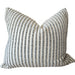 Sienna Cushion 55cm Square - Black | White