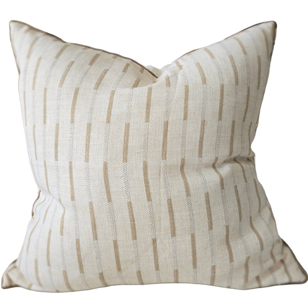 Aurora Cushion 55cm Square - Toffee Brown