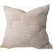 Piper Waffle 100% Cotton Cushion 55cm Square - Vanilla Cream