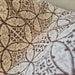 The Artisanal Luxe Velvet Cushion 55cm Square - Espresso Brown | Soft Cream