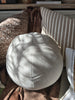 Zoe Linen Blend Texture Round 30cm Diameter | Oatmeal