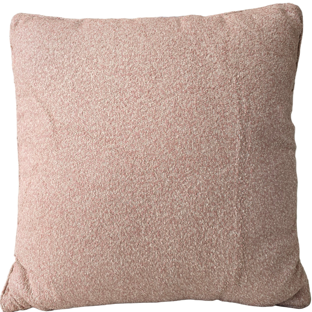 Monet Solution Dyed Eco-Friendly Outdoor Cushion 55cm Square Polyester Filled - Flower Pink