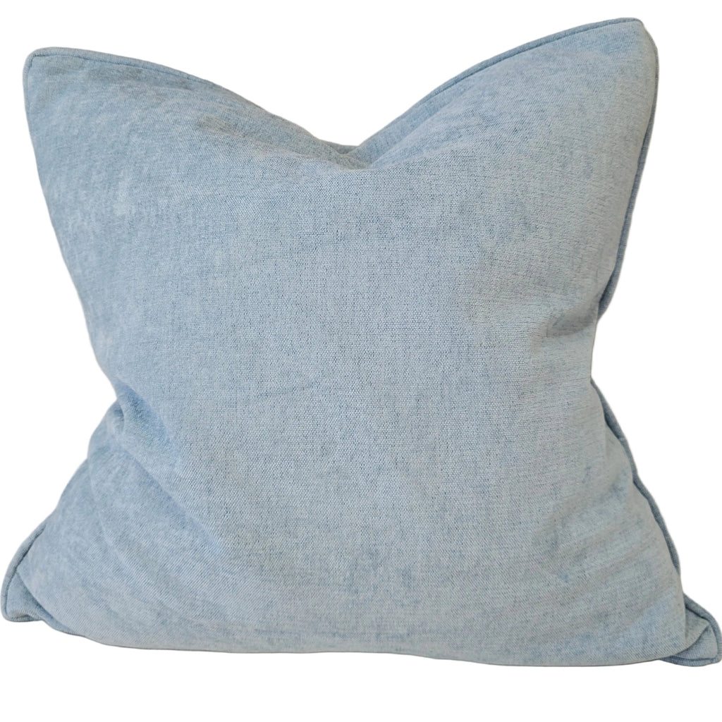 Sirena Cushion 55cm Square - Sky Blue