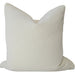 Ada Cushion 55cm square - Dotted Cream White