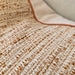 Ruth Woven Tweed Cushion 55cm Square - Oatmeal | Spice