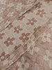 Daisy Cotton Massive Throw 150cm x 230cm - Blush Pink | Cream White