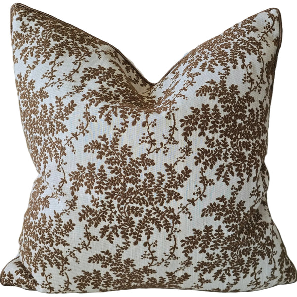 Cocoa Haven Cushion 55cm Square - Deep Chocolate