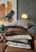 Desert Ridge Cushion 40x60cm Lumbar - Dark Chocolate