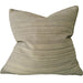 Greta Cushion 55cm Square - Stripe | Sage Green