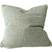 Cleo Cushion 55cm Square - Woven Dark Moss Green