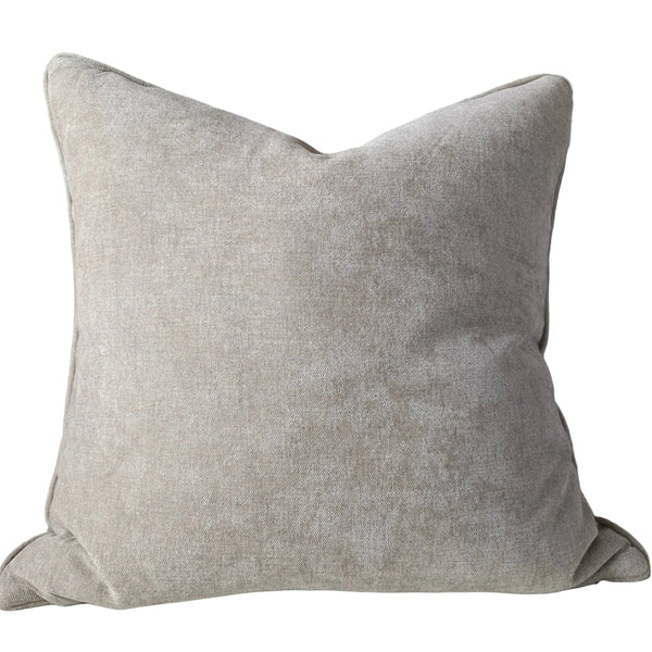 Sirena Cushion 55cm Square - Soft Taupe