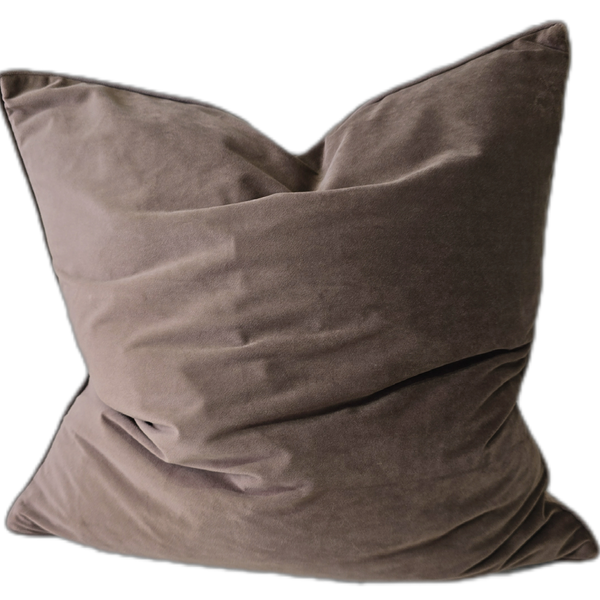 The Boulevard Luxe Velvet 55cm Square  - Milk Chocolate