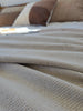 Fiora Linen Cotton Bed Cover Massive Blanket Coverlet 210cm x 230cm - Natural