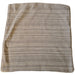 COVER ONLY - Greta Cushion 55cm Square - Stripe | Mushroom Taupe
