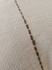 Ayla Cushion 55cm Square - Deep Cocoa Stripe | Cream White