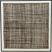 H076 Black Framed Full Hand Painted Artwork  100 cm x 100 cm