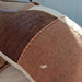 The Artisan Whipstitch Patchwork Cushion 55cm Square - Chestnut | Dark Chocolate | Warm White