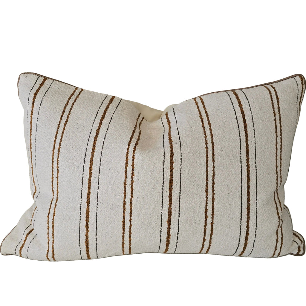 Savannah Cushion 40x60cm Lumbar - Rust Terracotta | Subtle Brown
