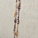 Serene Cushion 55cm Square - Earthy Brown Striped | Cream White