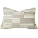 The Geo-Weave Colorblock Cushion 40x60cm Lumbar - Oatmeal | Beige | Taupe