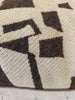 Zola Cushion 55cm Square - Fragmented Cocoa | Off-White