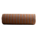 PREORER MID MAY | Arden Linen Cotton Cushion Bolster 60cm Length - Terracotta | Earthy Brown