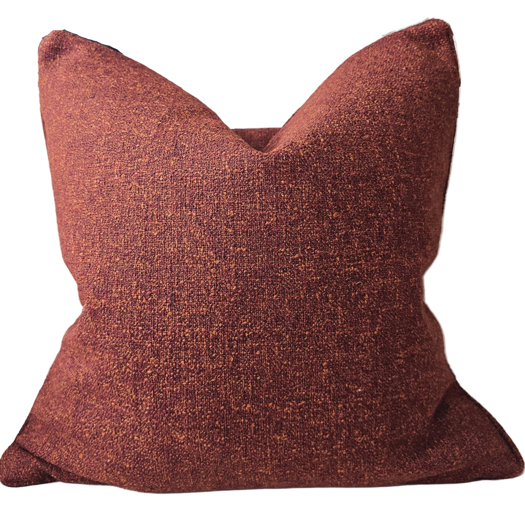 Harper Cushion 55cm Square - Maple Red