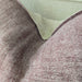 PREORDER END OF JANUARY DROP |LUMERE Yarn-Dyed Linen Cushion 55cm Square - Dusty Mauve | Natural | Off White