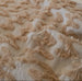 LAST ONE - The Dune Tufted Faux Fur Throw 150x230cm - Light Camel