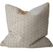 Annie Cushion 55cm Square - Warm Beige with Warm Stitching