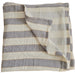 Eloise Cotton Massive Throw 150cm x 230cm - Stone Blue Grey | Turmeric | Cream White