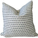 Zuri Reversible Monochrome Cushion 55cm Square - Black | Ivory