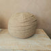Zoe Linen Blend Texture Round 30cm Diameter | Clay